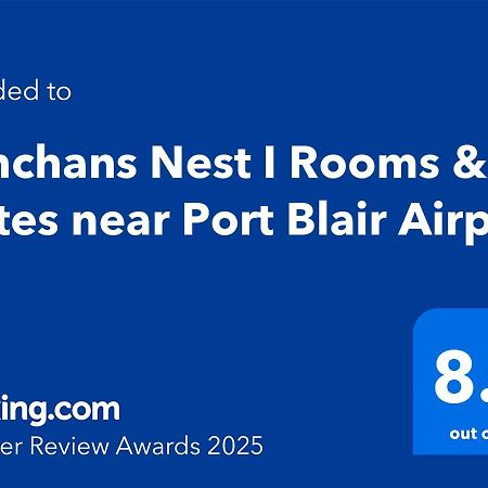 Kanchans Nest I Rooms & Suites Near Port Blair Airport Zewnętrze zdjęcie